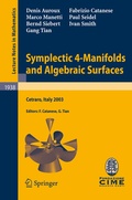Cover: Symplectic 4-Manifolds and Algebraic Surfaces - Springer