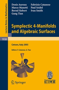 Abbildung von: Symplectic 4-Manifolds and Algebraic Surfaces - Springer