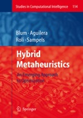 Cover: Hybrid Metaheuristics - Springer