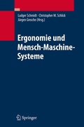 Cover: Ergonomie und Mensch-Maschine-Systeme - Springer