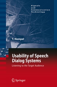 Abbildung von: Usability of Speech Dialog Systems - Springer