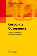 Cover: Corporate Governance - Springer