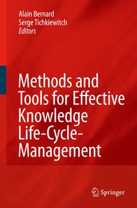 Enlarge image Cover: Methods and Tools for Effective Knowledge Life-Cycle-Management - Springer