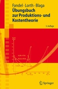 Cover: &Uuml;bungsbuch zur Produktions- und Kostentheorie - Springer