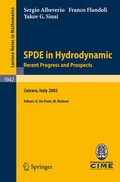 Cover: SPDE in Hydrodynamics: Recent Progress and Prospects - Springer