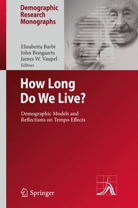 Enlarge image Cover: How Long Do We Live? - Springer