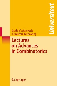 Enlarge image Cover: Lectures on Advances in Combinatorics - Springer