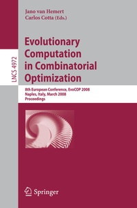 Enlarge image Cover: Evolutionary Computation in Combinatorial Optimization - Springer
