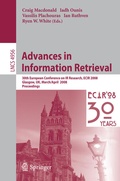 Cover: Advances in Information Retrieval - Springer