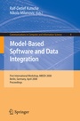 Cover: Model-Based Software and Data Integration - Springer