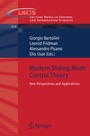 Cover: Modern Sliding Mode Control Theory - Springer