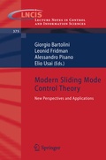 Cover: Modern Sliding Mode Control Theory - Springer