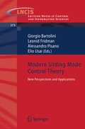 Cover: Modern Sliding Mode Control Theory - Springer