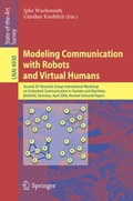 Cover: Modeling Communication with Robots and Virtual Humans - Springer