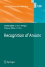 Cover: Recognition of Anions - Springer