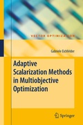 Cover: Adaptive Scalarization Methods in Multiobjective Optimization - Springer