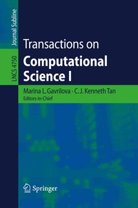 Enlarge image Cover: Transactions on Computational Science I - Springer