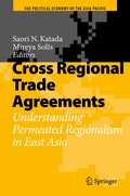 Cover: Cross Regional Trade Agreements - Springer