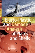 Cover: Elasto-Plastic and Damage Analysis of Plates and Shells - Springer