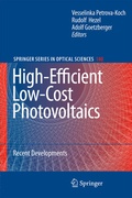 Cover: High-Efficient Low-Cost Photovoltaics - Springer