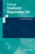 Cover: Strafrecht Allgemeiner Teil - Springer
