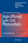 Cover: High-Efficient Low-Cost Photovoltaics - Springer