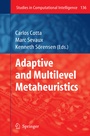 Cover: Adaptive and Multilevel Metaheuristics - Springer