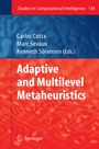 Cover: Adaptive and Multilevel Metaheuristics - Springer