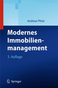 Abbildung von: Modernes Immobilienmanagement - Springer