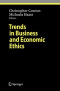Cover: Trends in Business and Economic Ethics - Springer