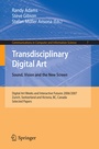 Cover: Transdisciplinary Digital Art - Springer