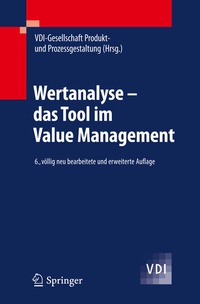 Abbildung von: Wertanalyse - das Tool im Value Management - Springer