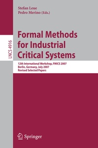 Abbildung von: Formal Methods for Industrial Critical Systems - Springer