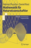 Cover: Mathematik f&uuml;r Naturwissenschaftler - Springer