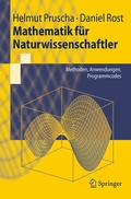 Cover: Mathematik f&uuml;r Naturwissenschaftler - Springer