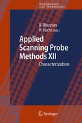 Cover: Applied Scanning Probe Methods XII - Springer