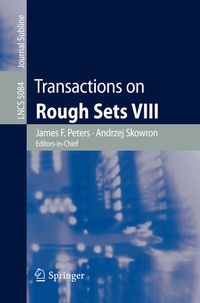 Abbildung von: Transactions on Rough Sets VIII - Springer