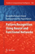 Cover: Pattern Recognition Using Neural and Functional Networks - Springer