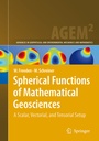 Cover: Spherical Functions of Mathematical Geosciences - Springer