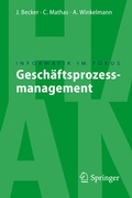 Cover: Gesch&auml;ftsprozessmanagement - Springer