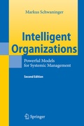 Cover: Intelligent Organizations - Springer