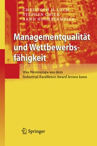 Abbildung von: Managementqualität und Wettbewerbsfähigkeit - Springer