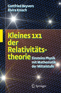 Abbildung von: Kleines 1x1 der Relativitätstheorie - Springer