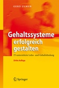 Cover: Gehaltssysteme erfolgreich gestalten - Springer