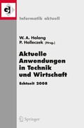 Cover: Aktuelle Anwendungen in Technik und Wirtschaft Echtzeit 2008 - Springer