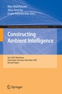 Cover: Constructing Ambient Intelligence - Springer