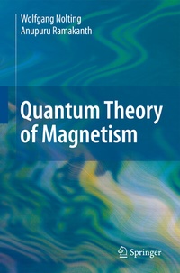 Abbildung von: Quantum Theory of Magnetism - Springer