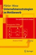 Cover: Unternehmensstrategien im Wettbewerb - Springer
