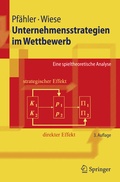 Cover: Unternehmensstrategien im Wettbewerb - Springer
