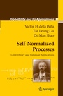 Cover: Self-Normalized Processes - Springer